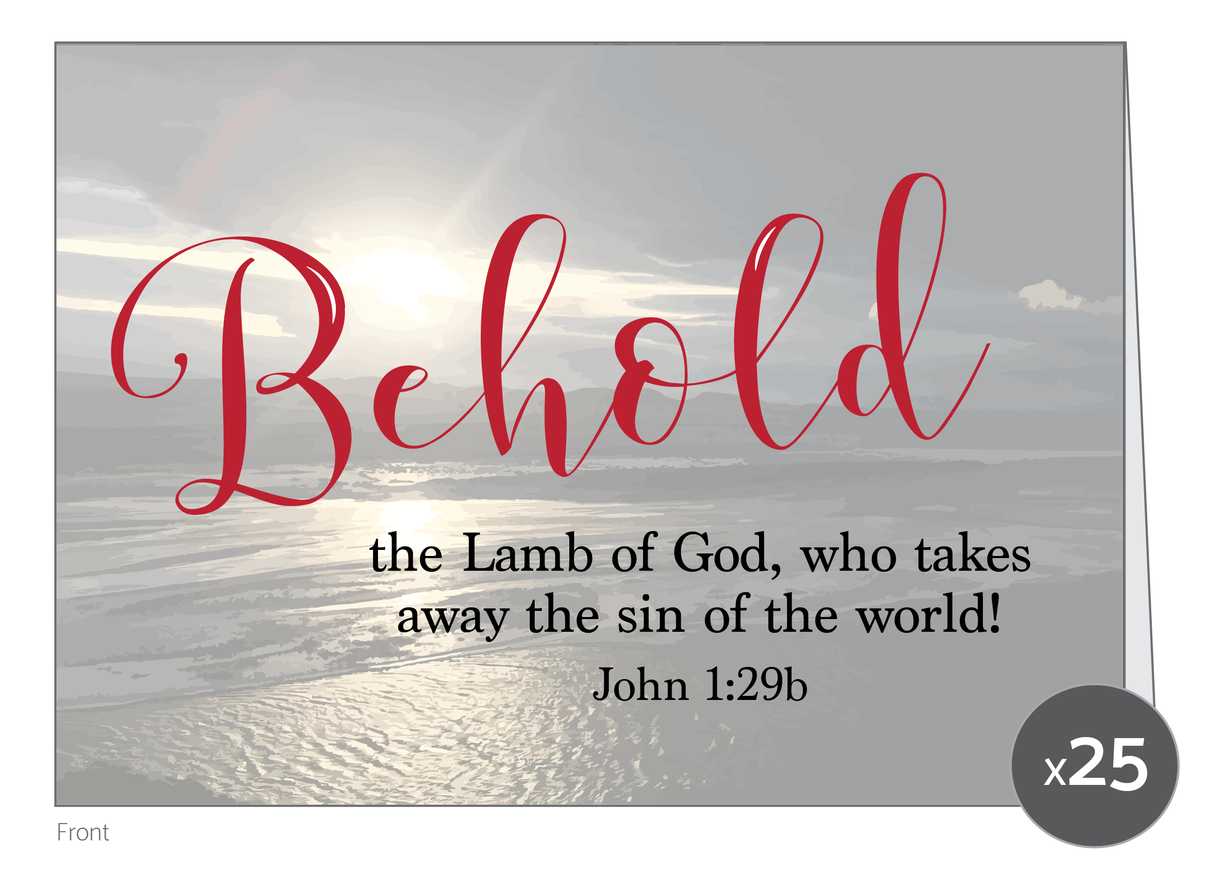 Behold the Lamb of God - Set of 25