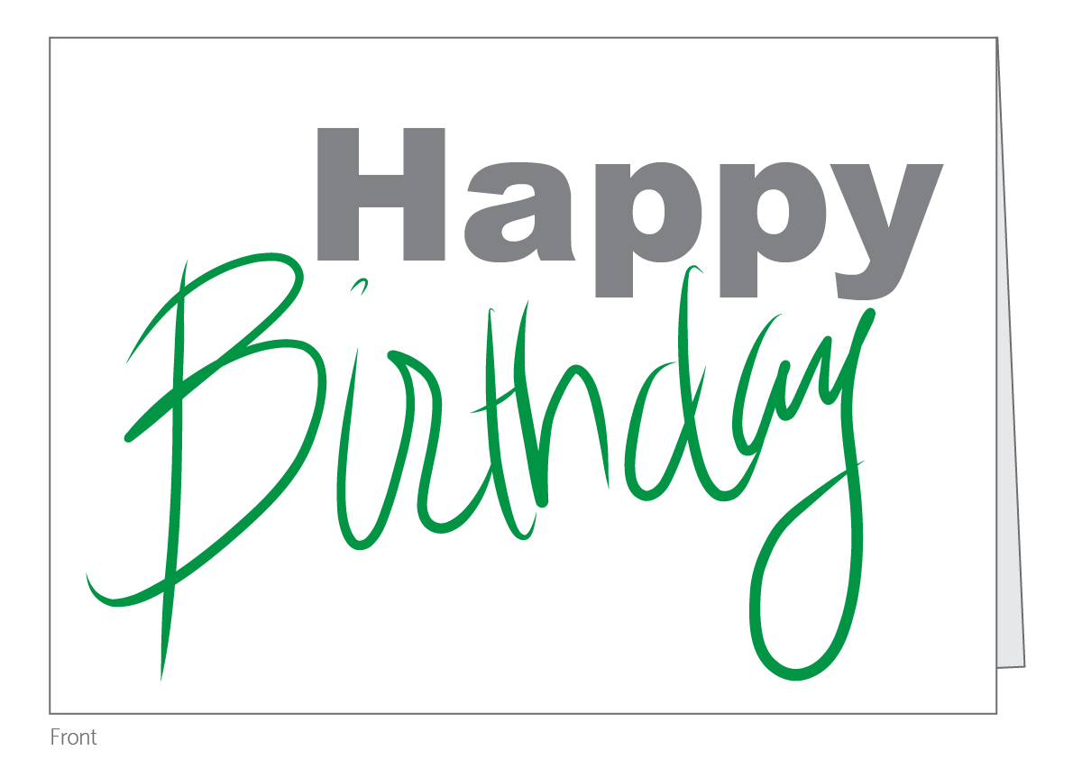 Buy green Birthday Celebration