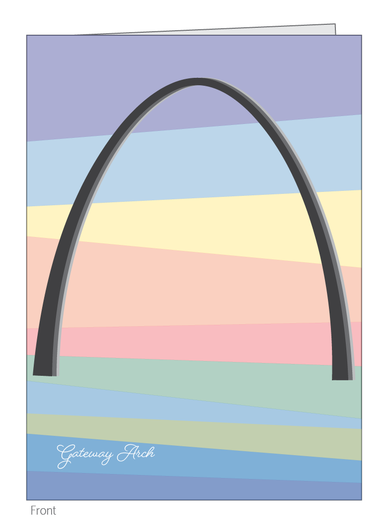 Gateway Arch at Sunset