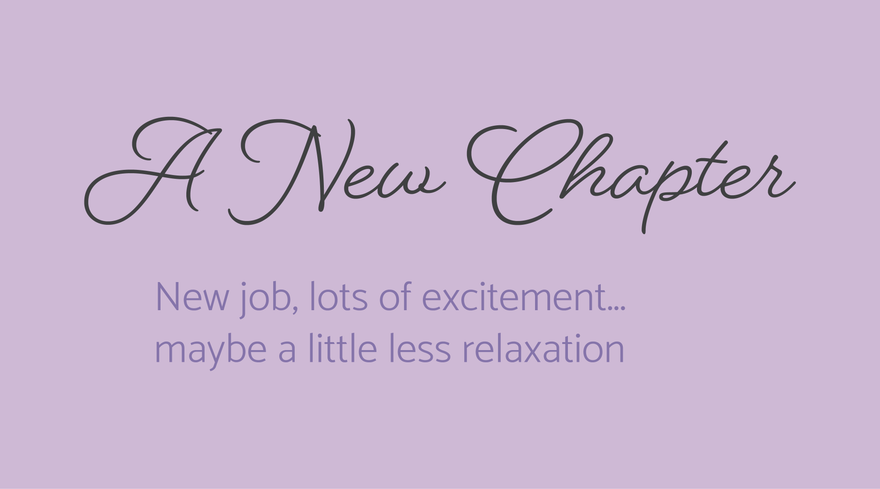 A New Chapter
