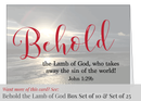 Behold the Lamb of God-3