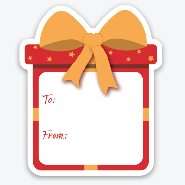 Cheery Present Gift Sticker