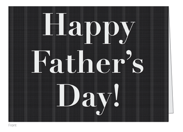 Pinstripe Father's Day