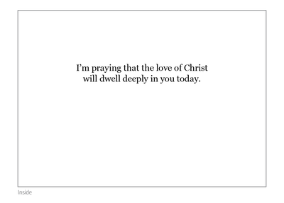 Abide in God's Love - 0