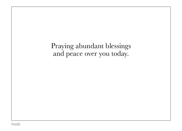 Bless You and Keep You