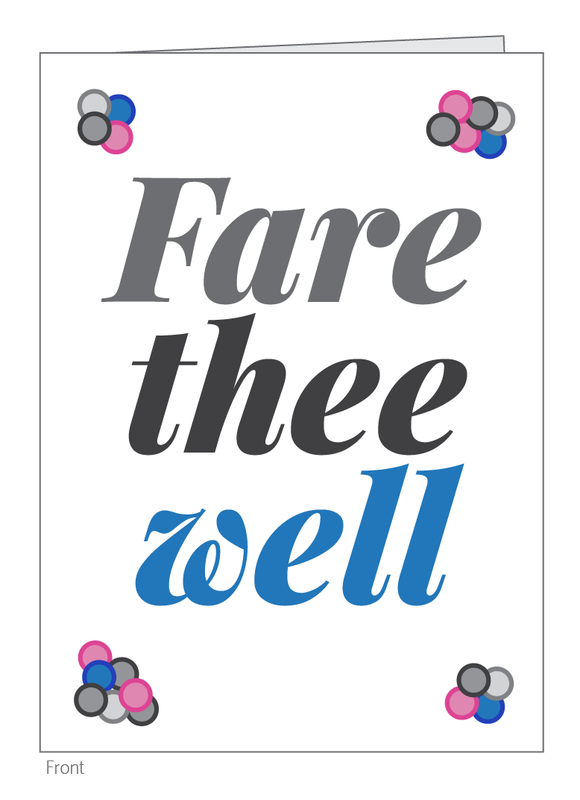Fare Thee Well