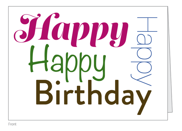 Happy Happy Happy Birthday