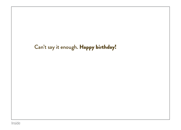 Happy Happy Happy Birthday