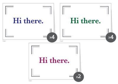 Hi There Box Set of 10