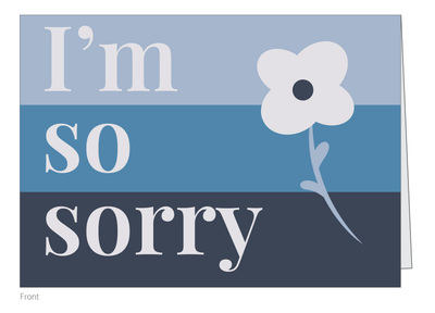 I'm So Sorry