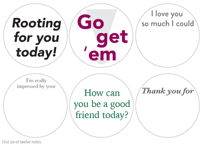 Little Love Notes Encouragement