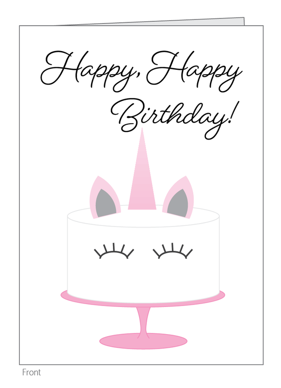 Unicorn Birthday Cake